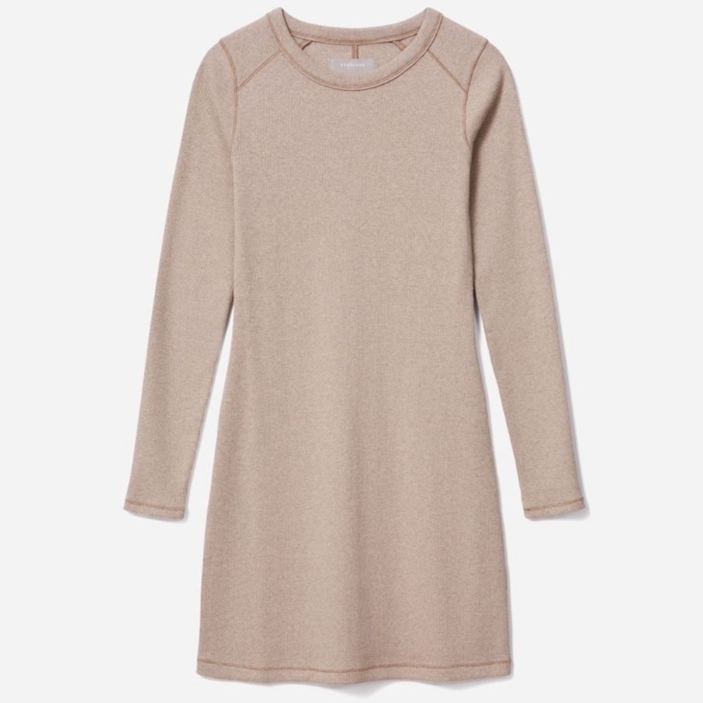Everlane The Ribbed Mini Dress - Picture 3 of 9